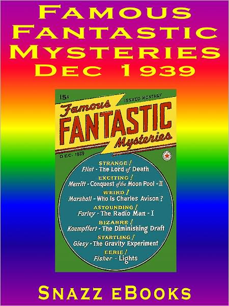 Famous Fantastic Mysteries, Dec 1939