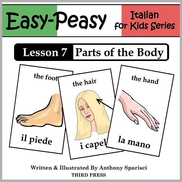 Italian Lesson 7: Parts of the Body (Learn Italian Flash Cards)
