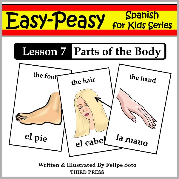 Spanish Lesson 7: Parts of the Body (Learn Spanish Flash Cards)