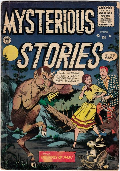 Mysterious Stories Number 7 Horror Comic Book