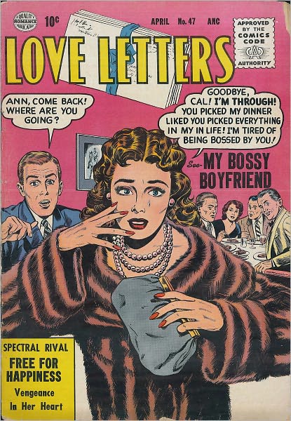 Love Letters Number 47 Love Comic Book