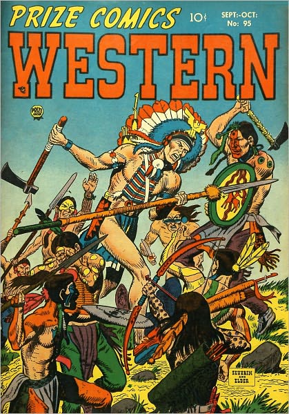Prize Comics Western Number 95 Western Comic Book