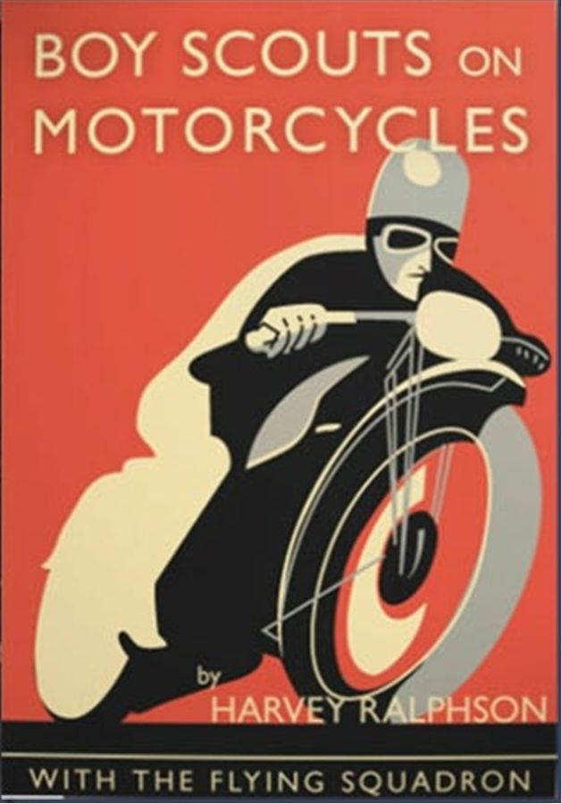 Boy Scouts on Motorcycles