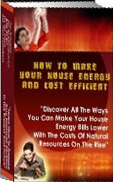 Money Tips eBook on How To Make Your Home Energy And Cost Efficient - Your Home Is More Valuable Than You First Thought It Is..