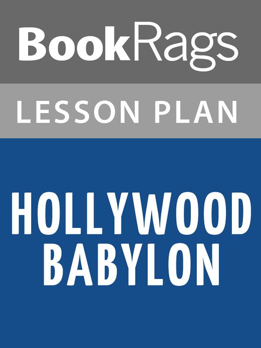 Hollywood Babylon Lesson Plans