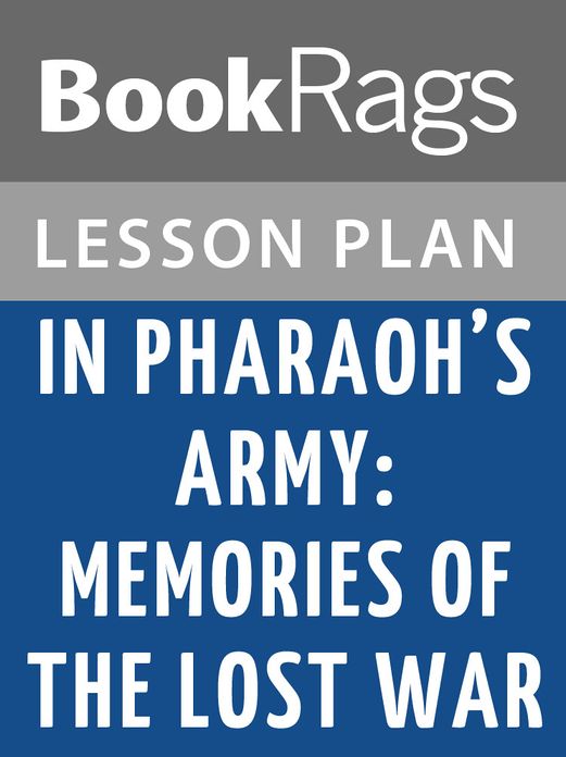 In Pharaoh's Army Lesson Plans