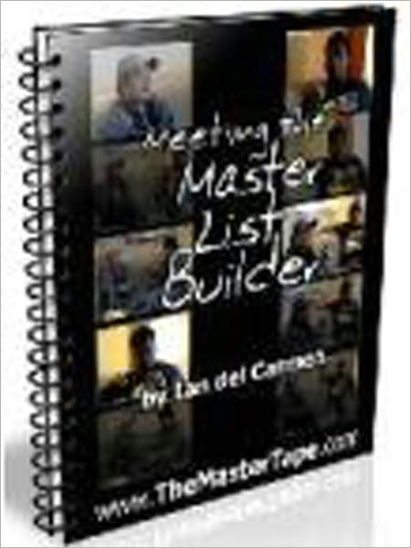 Meeting The Master List Builder