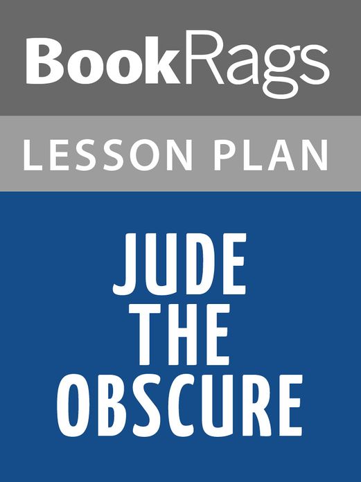 Jude the Obscure Lesson Plans