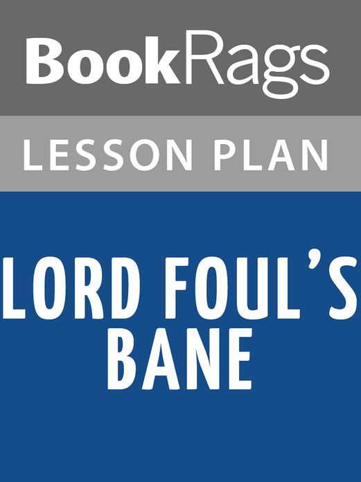 Lord Foul's Bane Lesson Plans