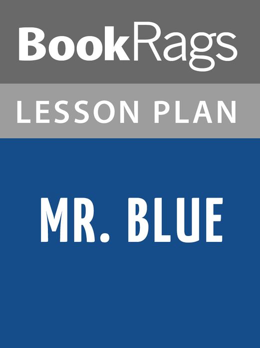 Mr. Blue Lesson Plans