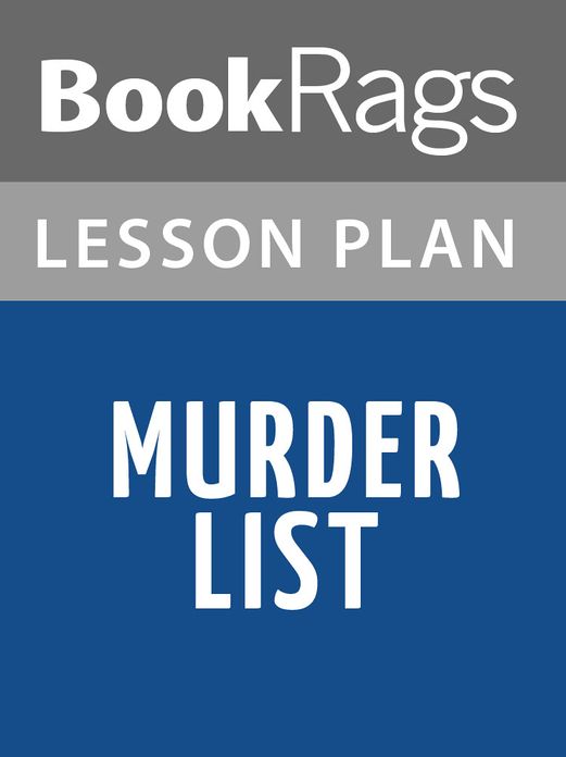 Murder List Lesson Plans