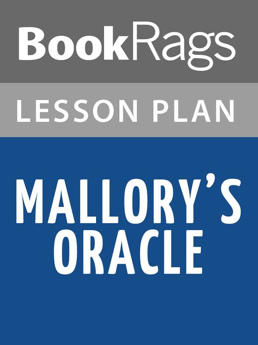 Mallory's Oracle Lesson Plans