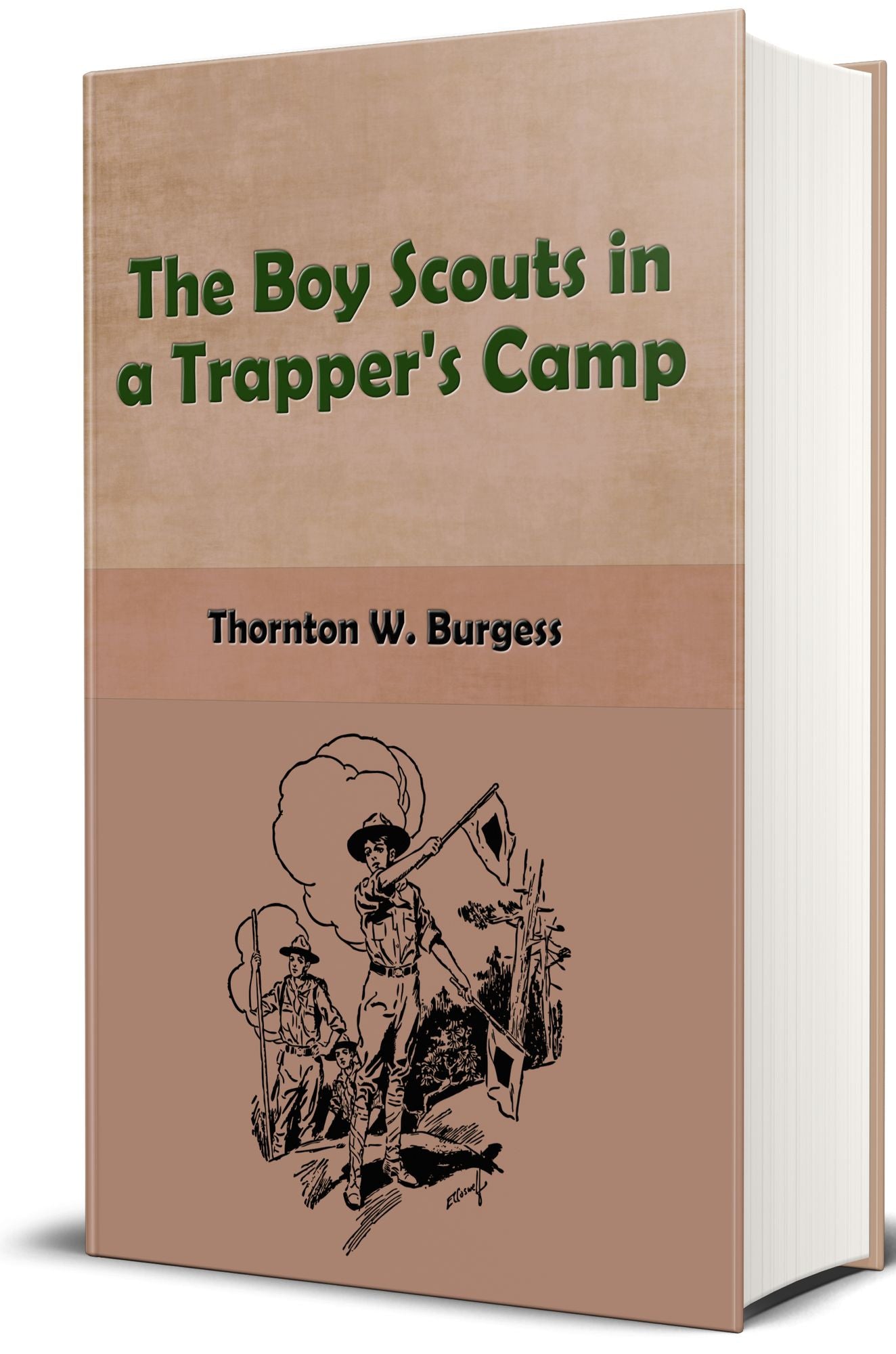 The Boy Scouts in a Trapper's Camp (Illustrated)