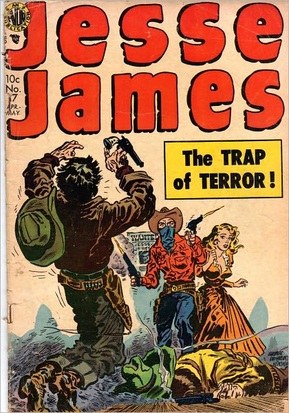 Jesse James: The Trap of Terror! Comic Book Issue #17