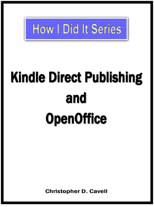 Kindle Direct Publishing And OpenOffice