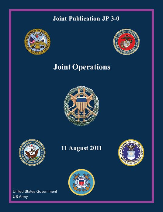 Joint Publication JP 3-0 Joint Operations 11 August 2011