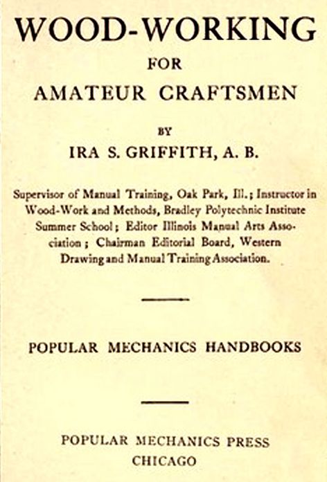 WOOD-WORKING FOR AMATEUR CRAFTSMEN