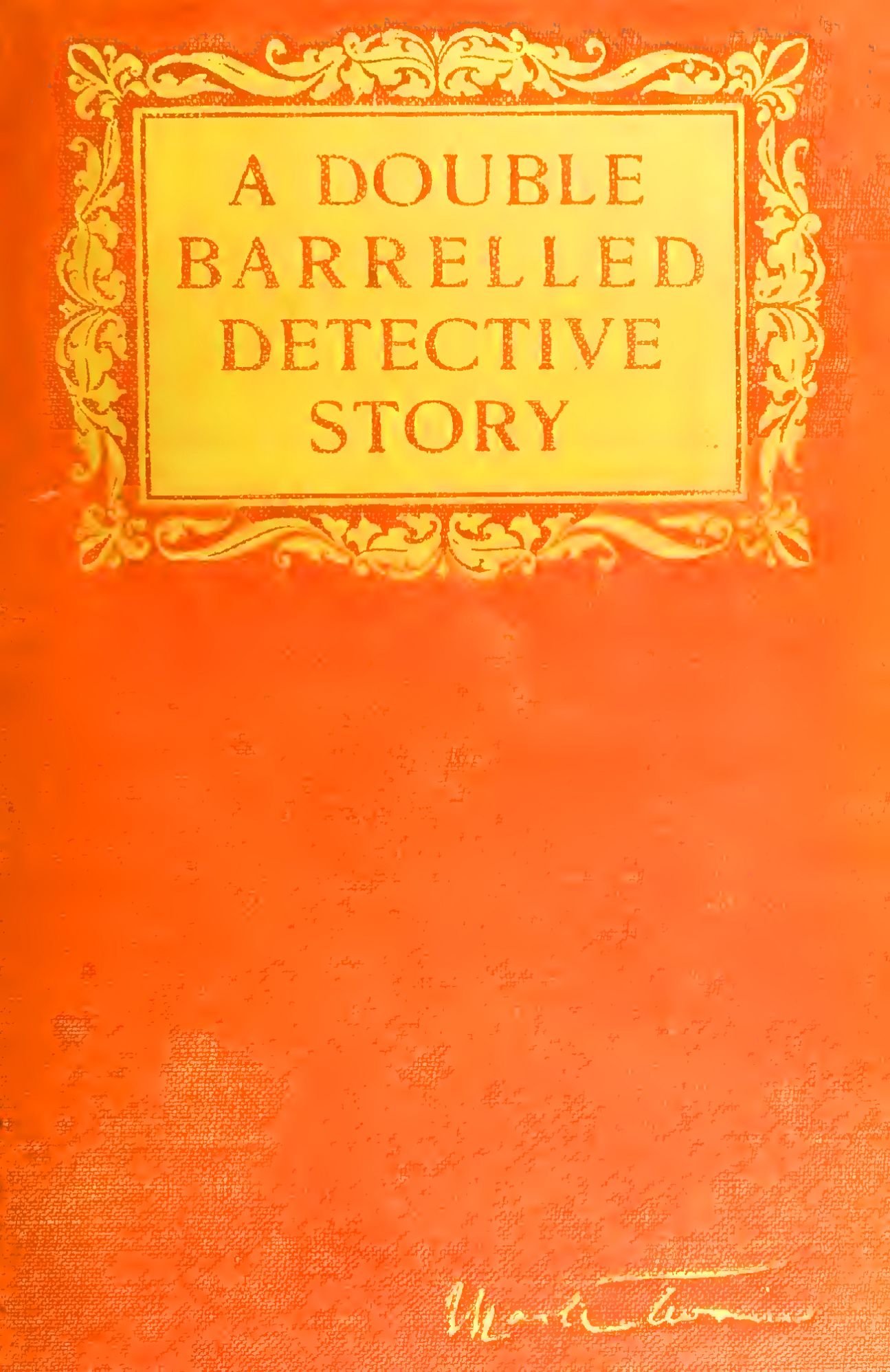A Double-Barrelled Detective Story (Illustrated)