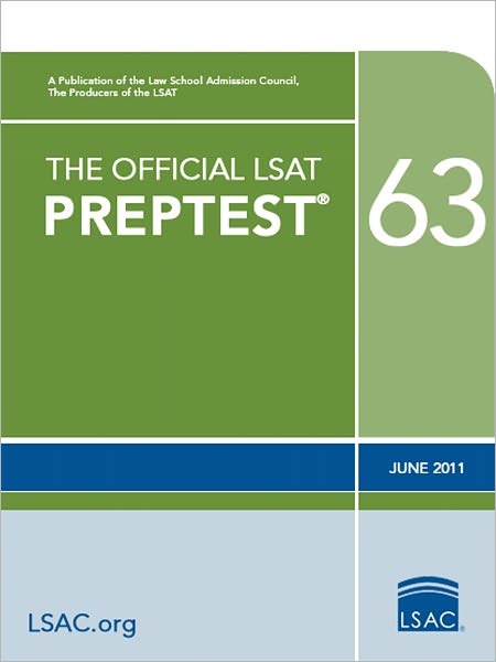 The Official LSAT PrepTest 63