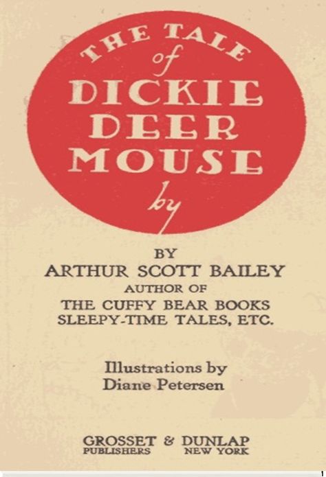 The Tale of Dickie Deer Mouse