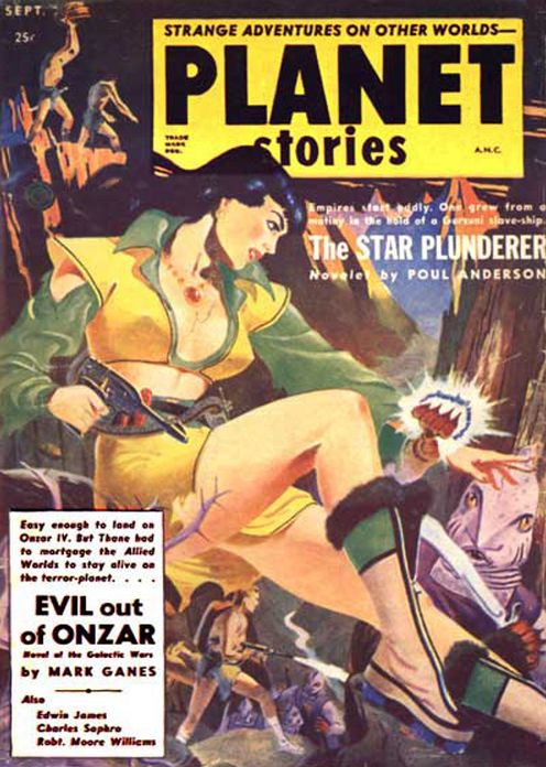 Evil Out of Onzar: A Science Fiction, Post-1930 Classic By Mark Ganes! AAA+++