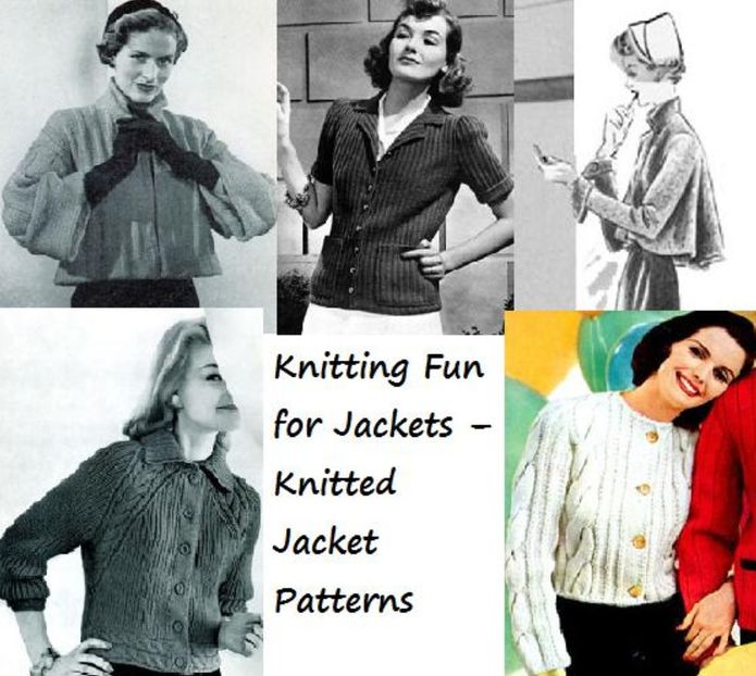 Knitting Fun for Jackets – Knitted Jacket Patterns