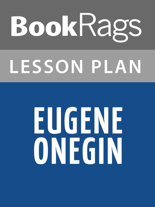 Eugene Onegin Lesson Plans