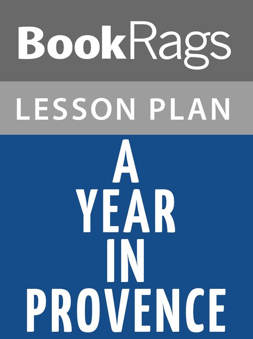 A Year in Provence Lesson Plans