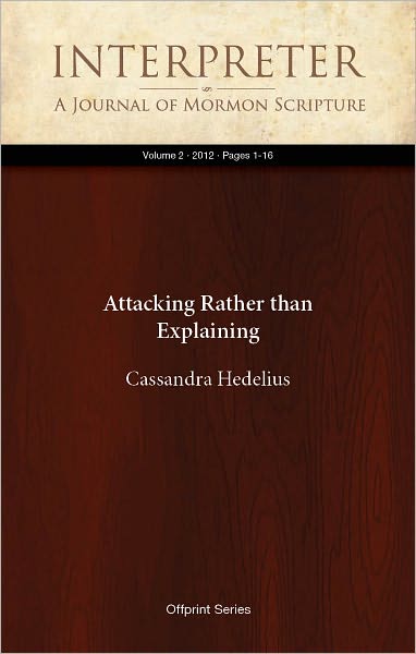 Attacking Rather than Explaining