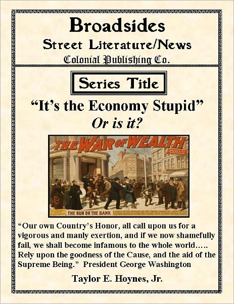 It's The Economy Stupid Or Is It?