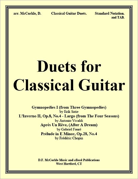 Duets for Classical Guitar