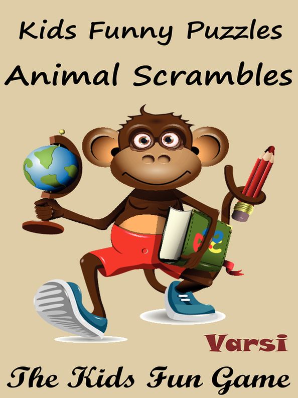 Kids Puzzles Funny Animal Scrambles : The Funny Animal Scrambles