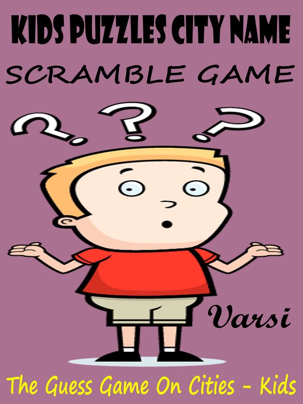 Kids Puzzles City Name Scramble Game : The City Name Scramble Game