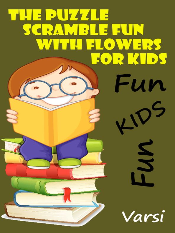 Kids Puzzles Flower Fun : The Scramble Fun With Flowers