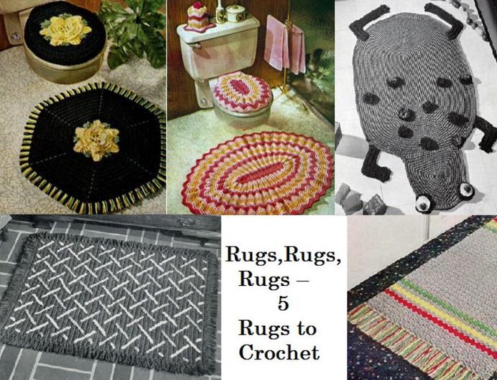 Rugs, Rugs, Rugs – 5 Rugs to Crochet