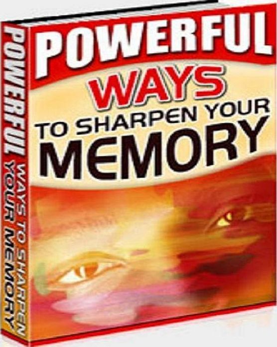 eBook on Powerful Ways to Sharpen Your Memory - Professional Tips & Exercises ...