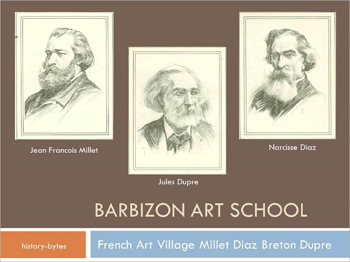 French Artists Village at Barbizon Jean Francois Millet
