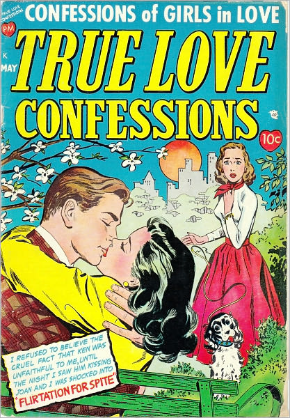 True Love Confessions Number 1 Love Comic Book