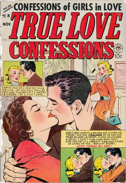 True Love Confessions Number 4 Love Comic Book