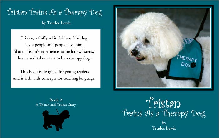 Tristan Trains as a Therapy Dog