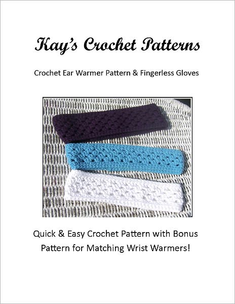 Crochet Pattern Shell Stitch Ear Warmer Headband/Fingerless Gloves
