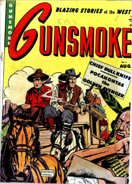 Gunsmoke Number 14 Western Comic Book