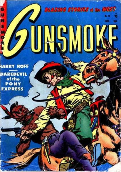 Gunsmoke Number 15 Western Comic Book