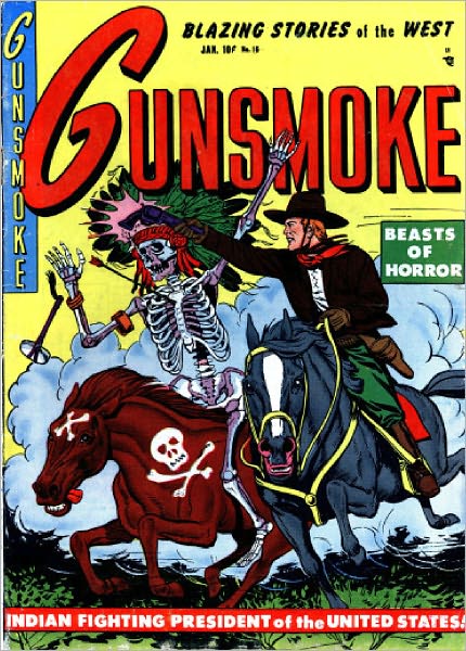 Gunsmoke Number 16 Western Comic Book