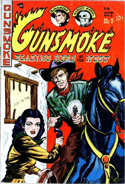 Gunsmoke Number 9 Western Comic Book