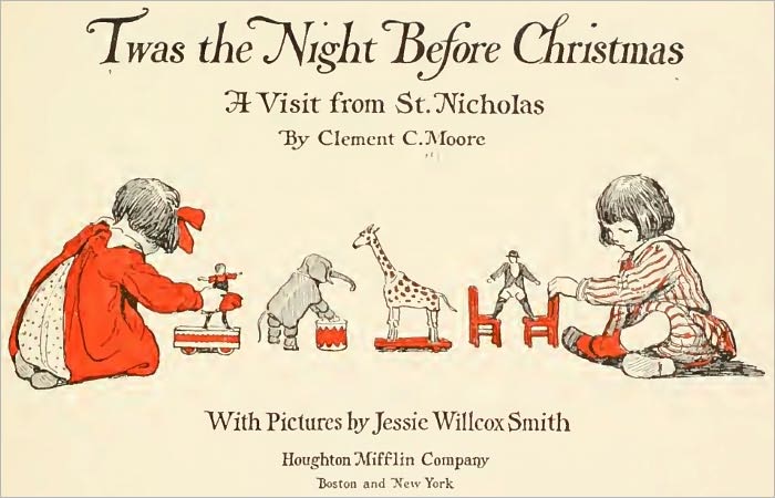 Twas the Night Before Christmas (Illustrated)