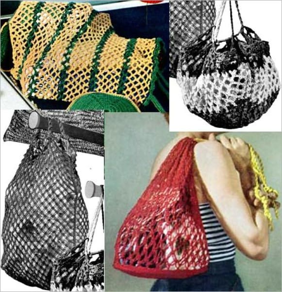 Mesh Styled Shopping Bags for Crochet and Laundry Bags for Crochet