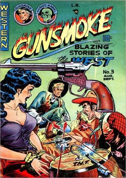 Gunsmoke Number 3 Western Comic Book