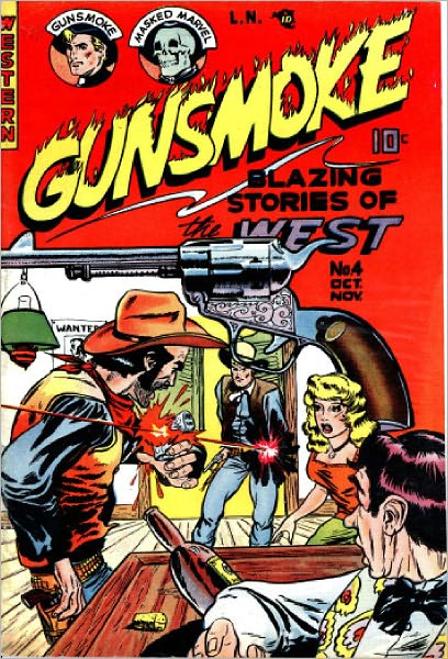 Gunsmoke Number 4 Western Comic Book