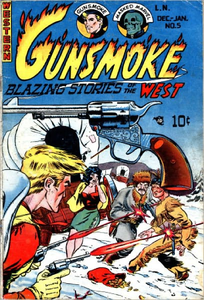 Gunsmoke Number 5 Western Comic Book